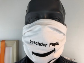 Mund-Nasen-Maske "beschder Papa"